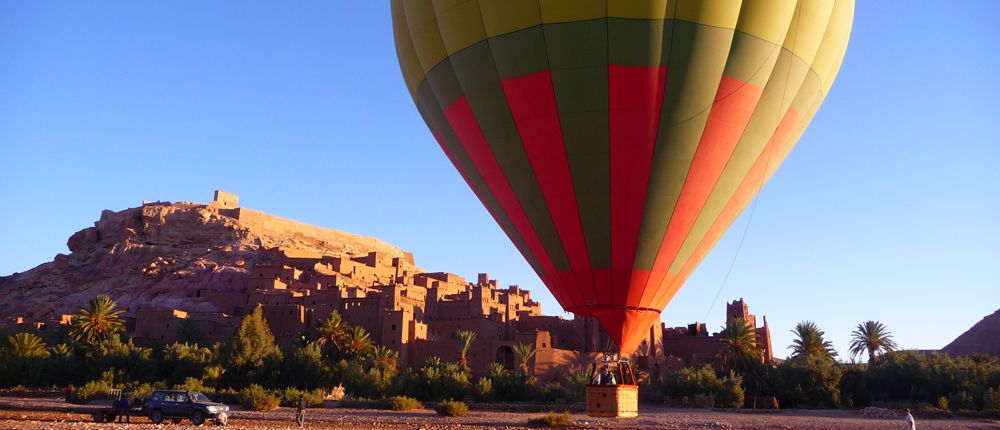 Excursion d'une journée en montgolfière à Marrakech
